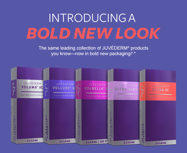 Dermal fillers in Philadelphia New Juvederm Packaging